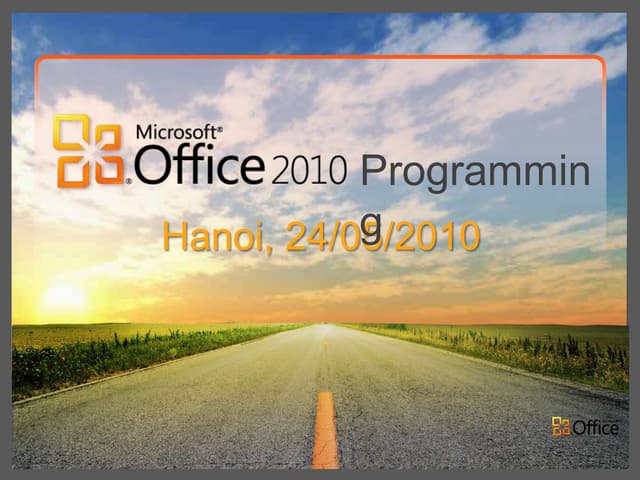 Office 2010 Programming