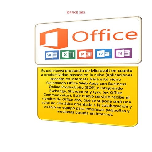 Manual de paso a paso microsoft office 365 intermedio v.1.2 | PDF