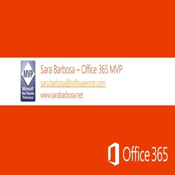 Overview Office 365 - Resumida