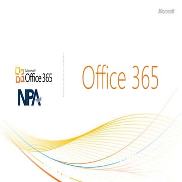 Office 365 And Npa Computers In The Cloud