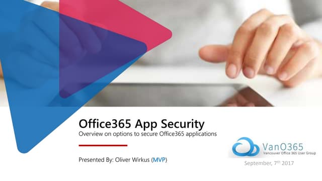 Office365 App Security
