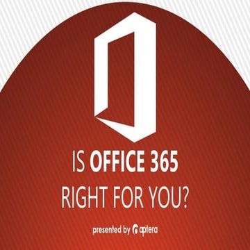 Is Office 365 Right For You? Aptera Software presentation
