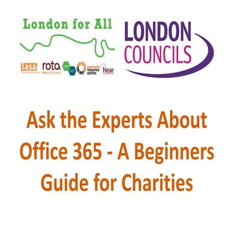 Webinar: Office 365 for Beginners