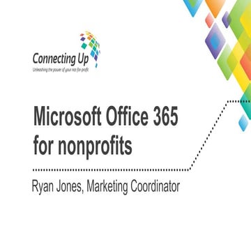 Office 365 for nonprofits (July 2014)