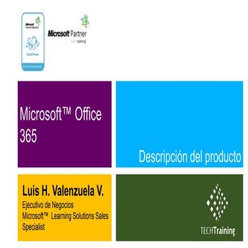 Office 365 Descriptor del Producto
