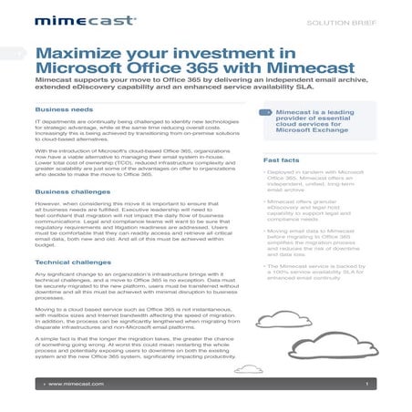 Mimecast Presentation | PPT