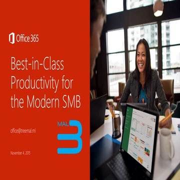 Office 365 treemal prsentation