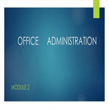 Comprehensive Guide to Office Administration and Workstation Management ...