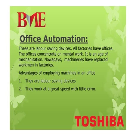 Office automation