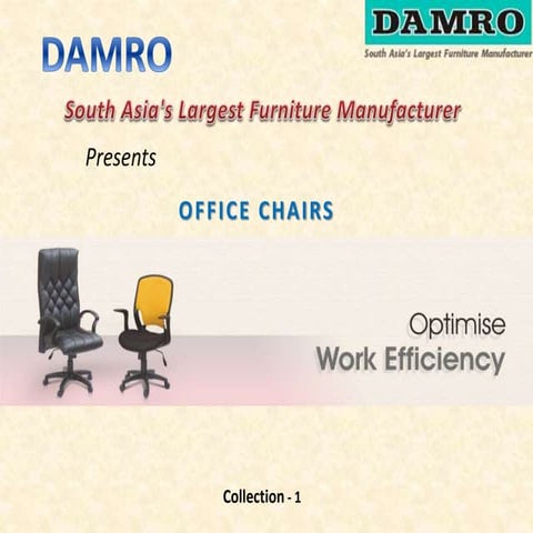 Damro Office Chair (Collection 1) | PPTX