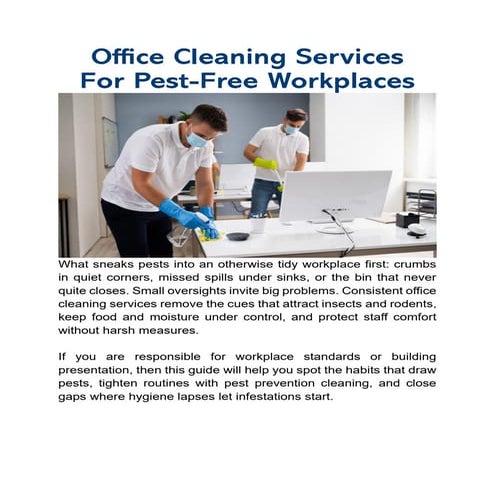 Office Cleaning Services For Pest-Free Workplaces.pdf