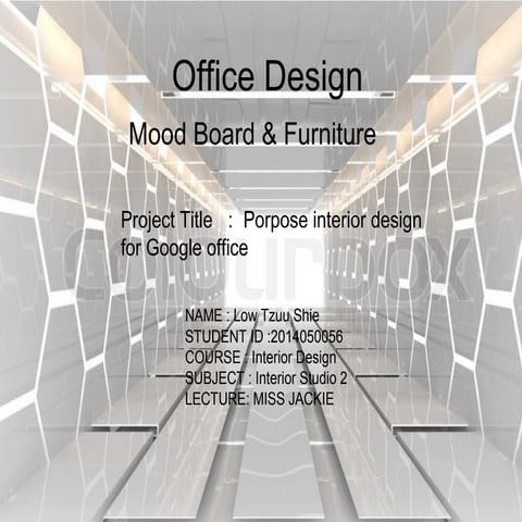 Creative Corporate Office Interior and Fitout Design | PPTX