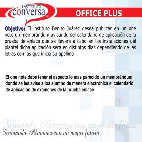 Office dia3 sem 4 academico