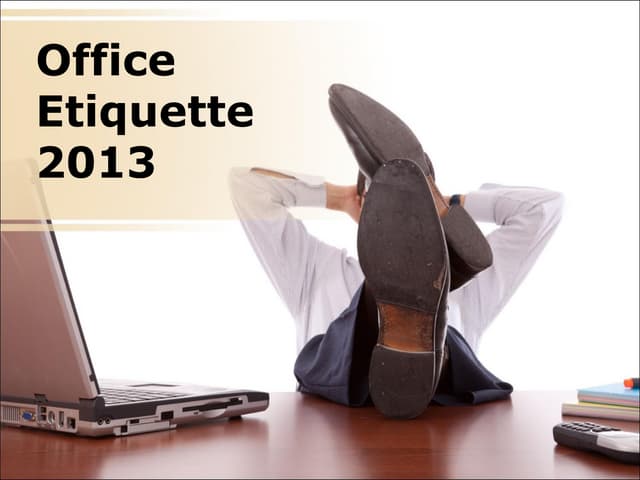 Office Etiquette PowerPoint Present...
