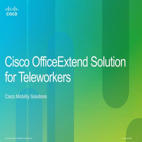 Cisco OfficeExtend: Secure, High-Performance Wireless for Teleworkers ...