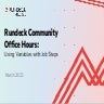 Rundeck Community Office Hours:  Using Variables with Job Steps 