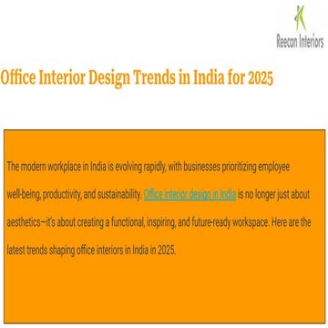Top Data Interior Design Trends for 2025 | PDF