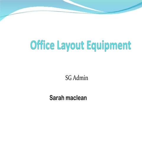Mark Office Layout | PDF