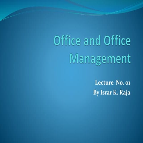 Office management