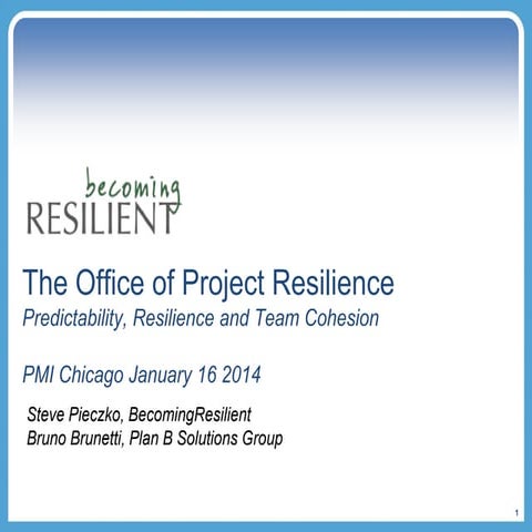 Office of Project Resilience