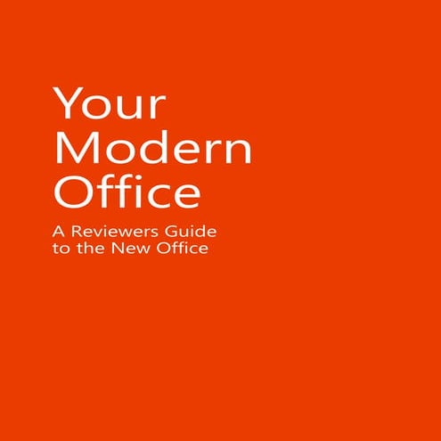 Microsoft Office for iPad Product Guide - Atidan | PDF