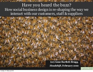 Have you heard the buzz?