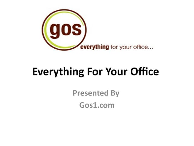 Office supplies