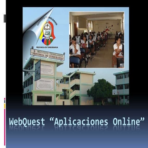 WebQuest "Aplicaciones Online"