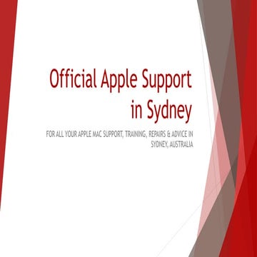 Official apple support in sydney