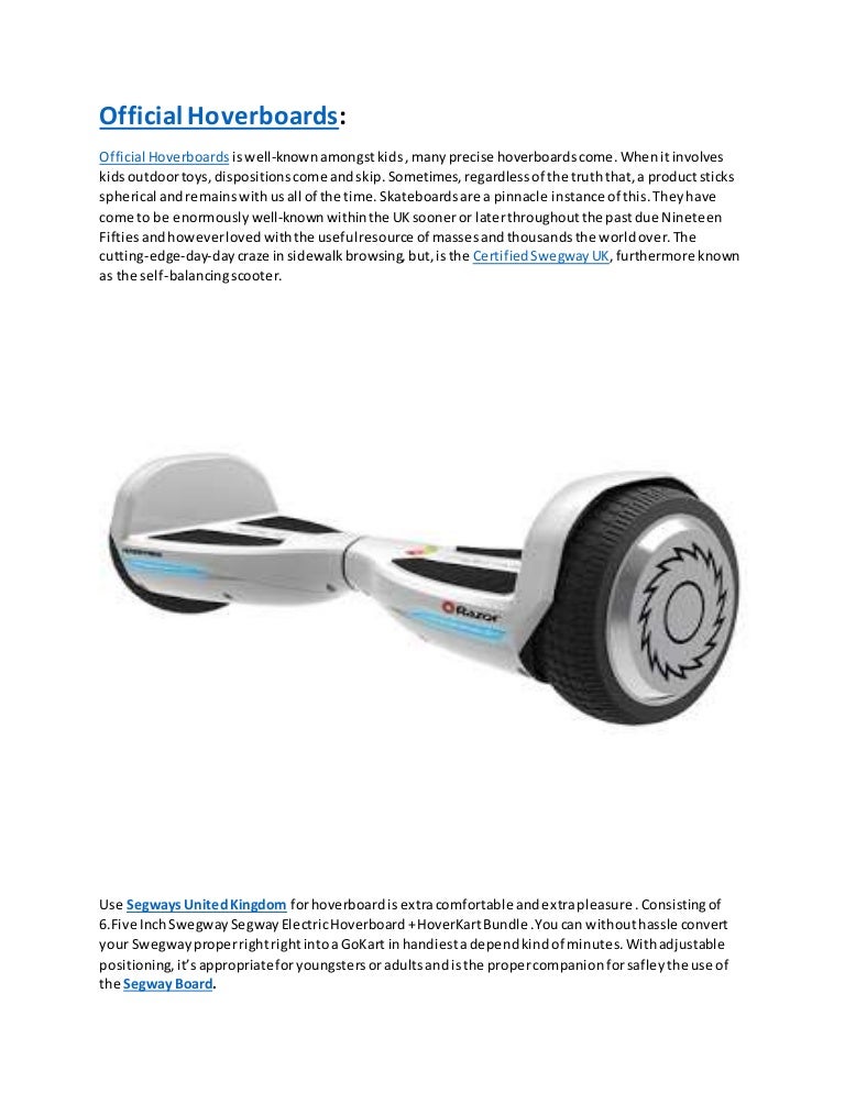 hoverboard official site