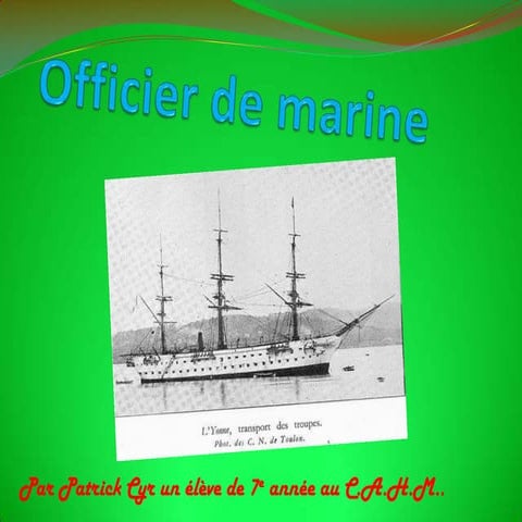 Officier de marine