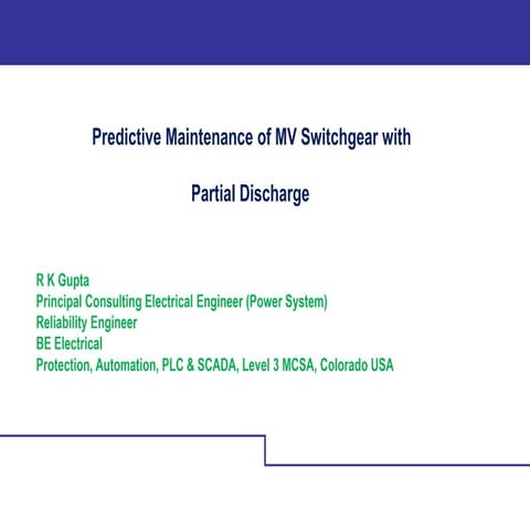 OFFLINE MOTOR TEST R K GUPTA