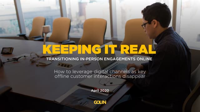 Transitioning In-Person Engagements Online