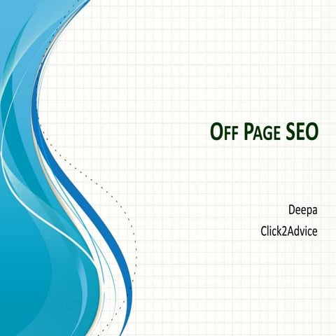 SEO Off Page Optimization