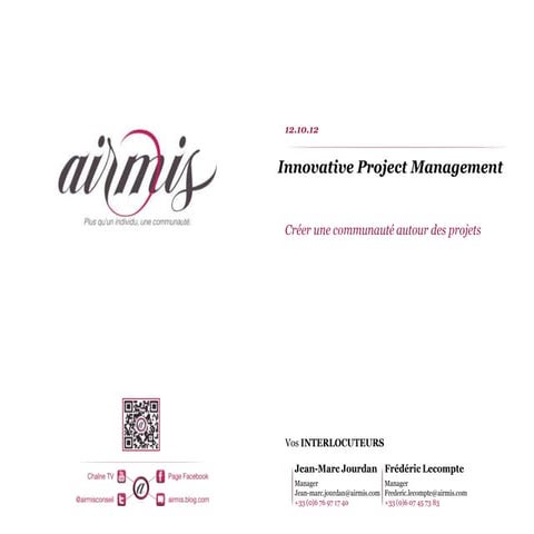 Innovative Project Management