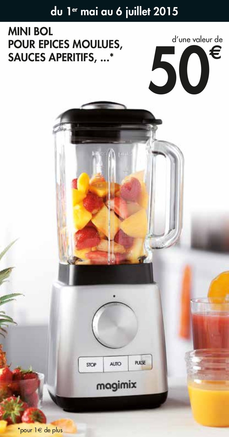 Offre Blender Magimix