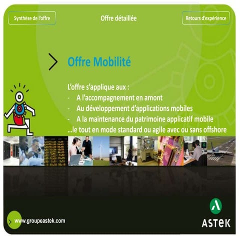 Astek - Notre Offre mobilité - détaillée - Astek Mobile | PPTX