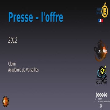 Offre presse