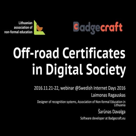 Open digital badges and Europass | PDF