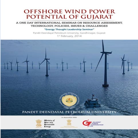 Offshore Wind Power Potential of Gujarat Vibrant | PDF