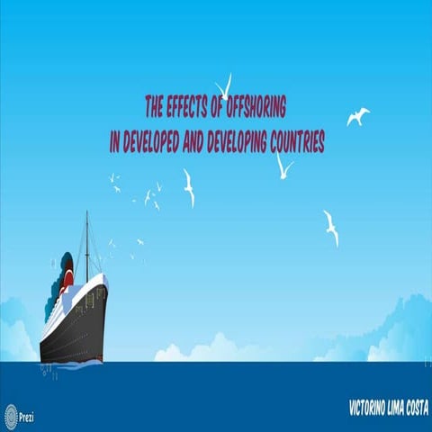 The effects of Offshoring in developed and developing countries