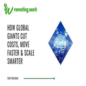 How Global Giants Cut Costs & Scale Smarter