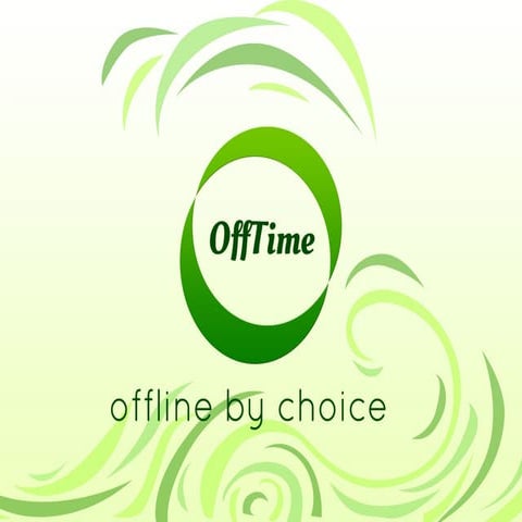 Off time - how to use social media to be more out of social media