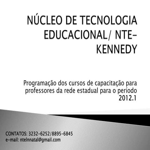 Oficina: uso pedagógico do BrOffice.org