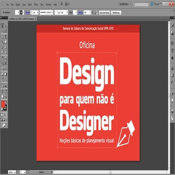 Oficina Design para quem não é Designer
