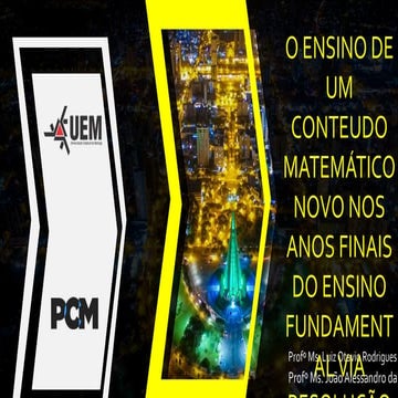 Oficina - Ensino via Resolução de Problemas - Dia 1