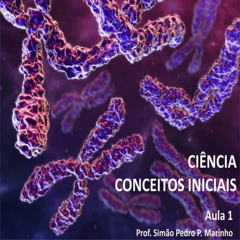 Ciência - conceitos iniciais