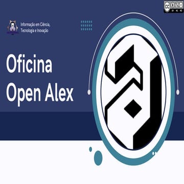 Oficina da base de dados Open Alex - PDF | PDF