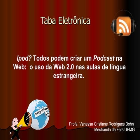Oficina Podcast Taba Eletrônica