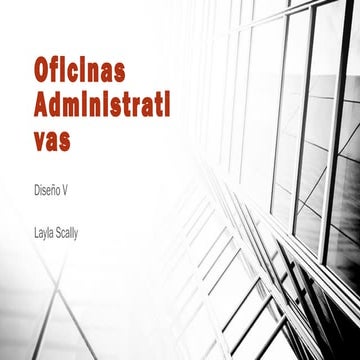 Oficinas. Scally